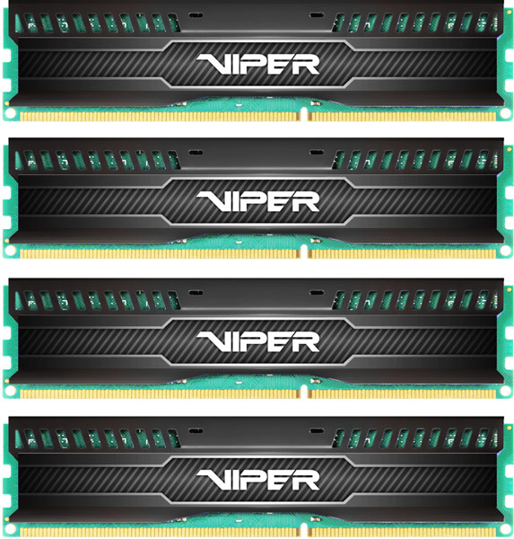 Представлены наборы модулей памяти c низкопрофильными радиаторами Patriot Viper 3 Low Profile 